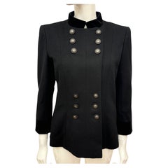 Chanel Métiers d’art Paris Dallas 2014 runway black wool and alpaca jacket