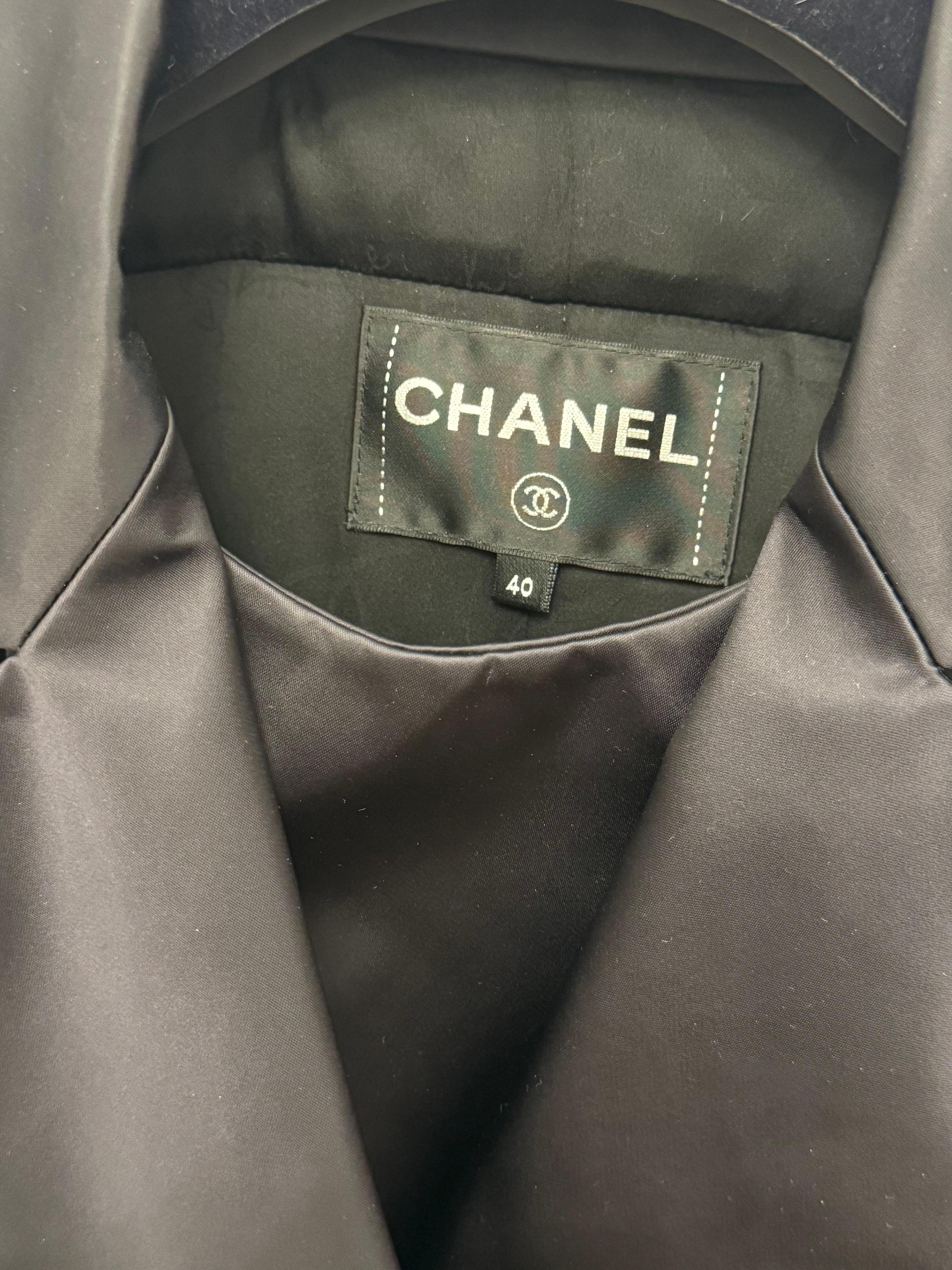 Chanel métiers d’art Paris Hambourg pre fall 2018 puffer jacket anchor buttons For Sale 5