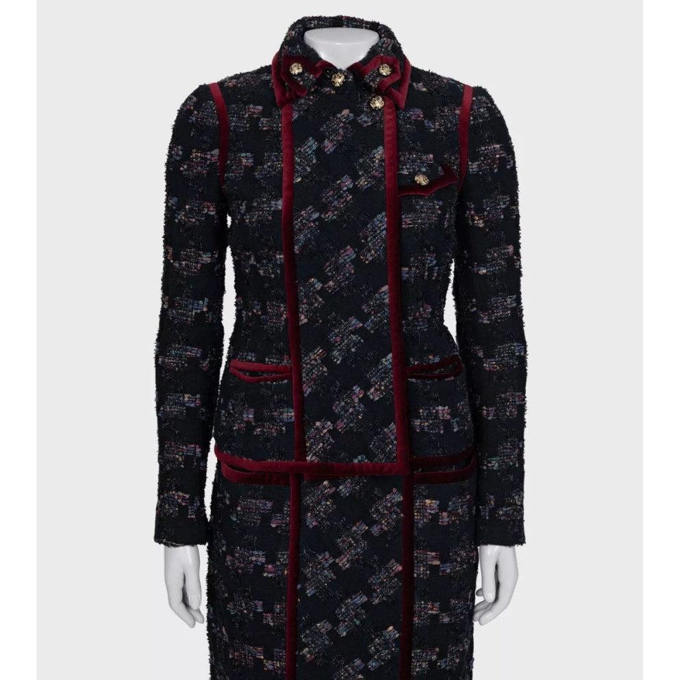 Donna Chanel Métiers d'Art Paris-Moscou Tuta con gonna FR 36 in vendita