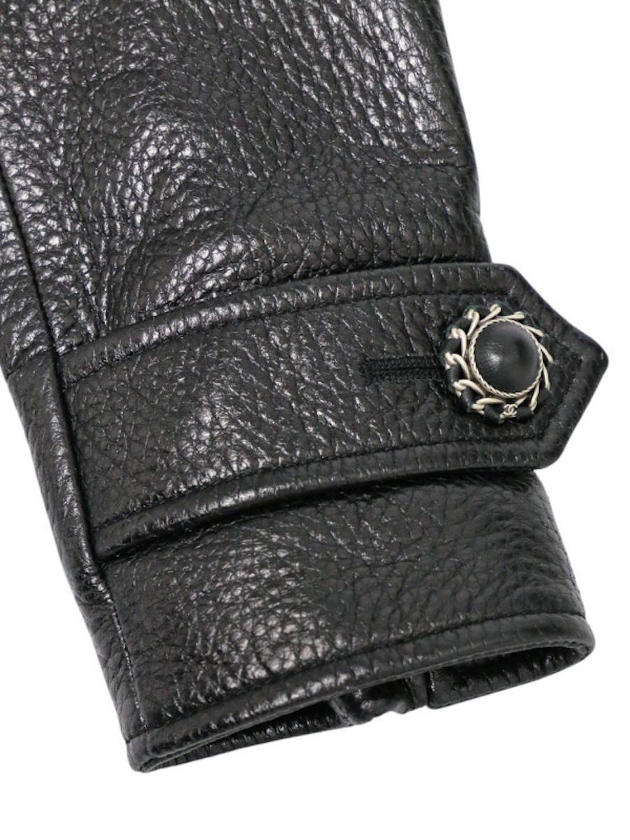 da uomo o donna Giacca in pelle Chanel Métiers d'art Paris-Rome 2015/2016 in vendita