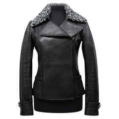 Giacca in pelle Chanel Métiers d
art Paris-Rome 2015/2016