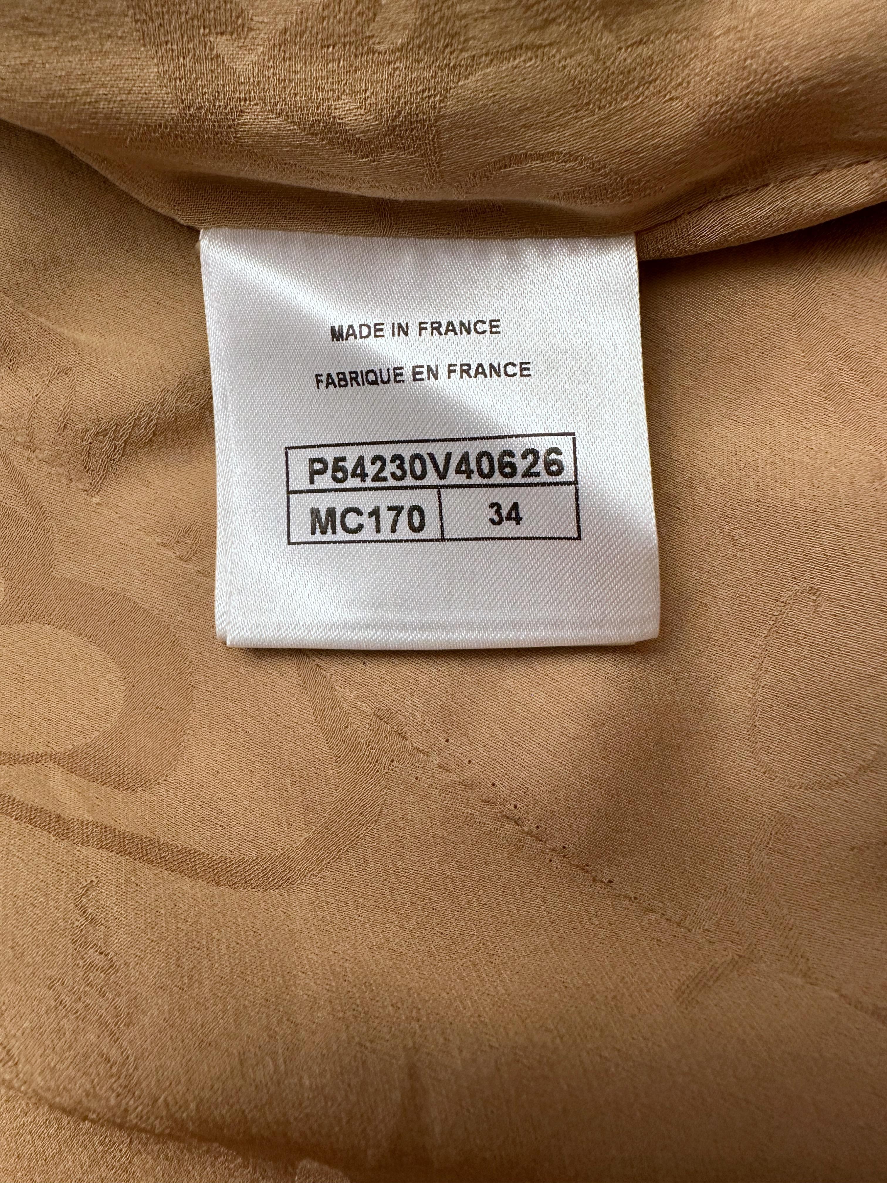 Chanel Métiers d'Art Paris-Rome Fall 2016 Tweed Jacket For Sale 9