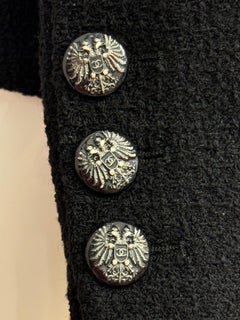 Chanel métiers d’art Paris Salzburg Pre Fall 2015 runway black tweed jacket