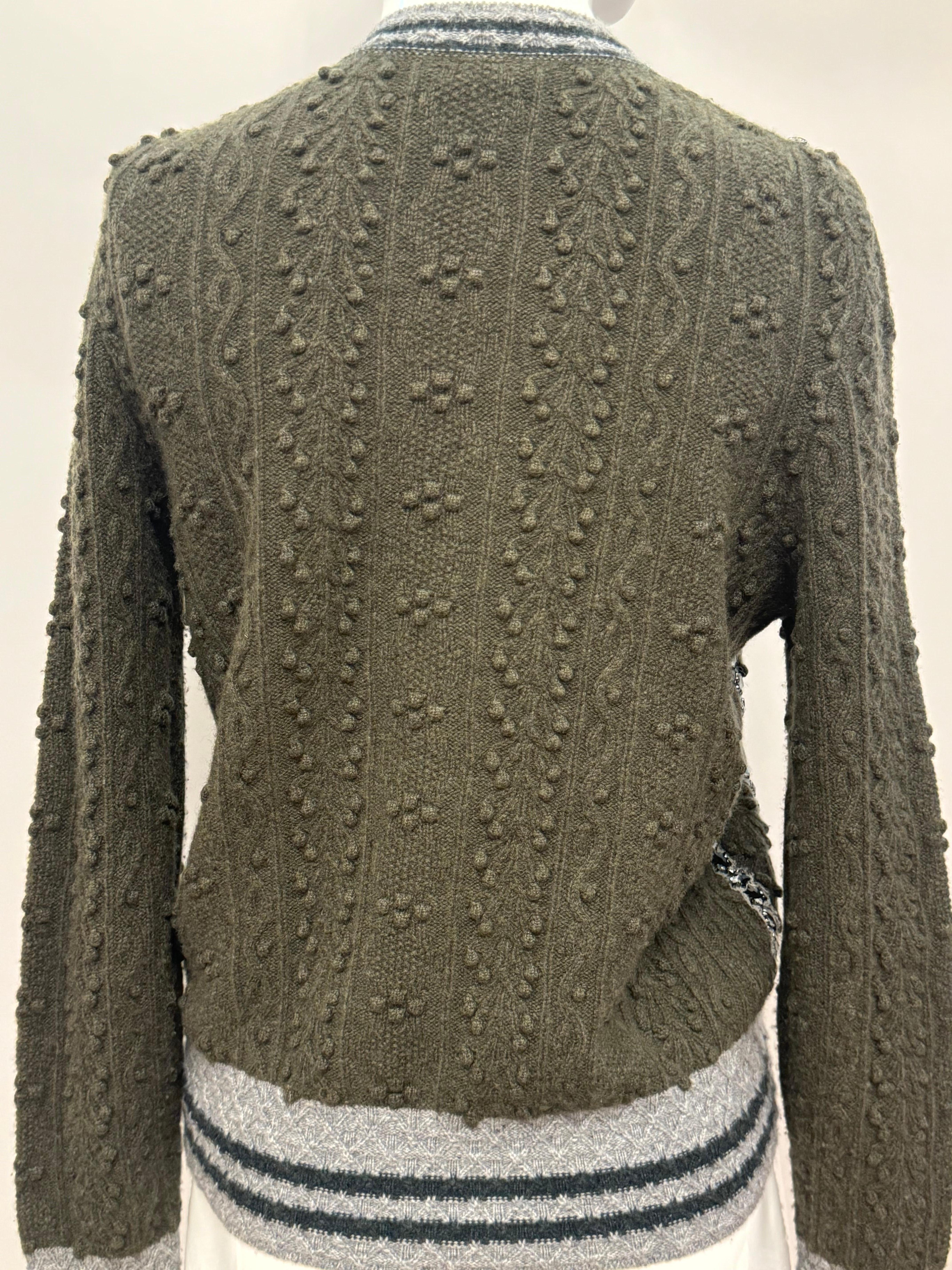 Chanel métiers d'art Paris Salzburg Pre Fall 2015 Laufsteg Kaschmirpullover im Angebot 9