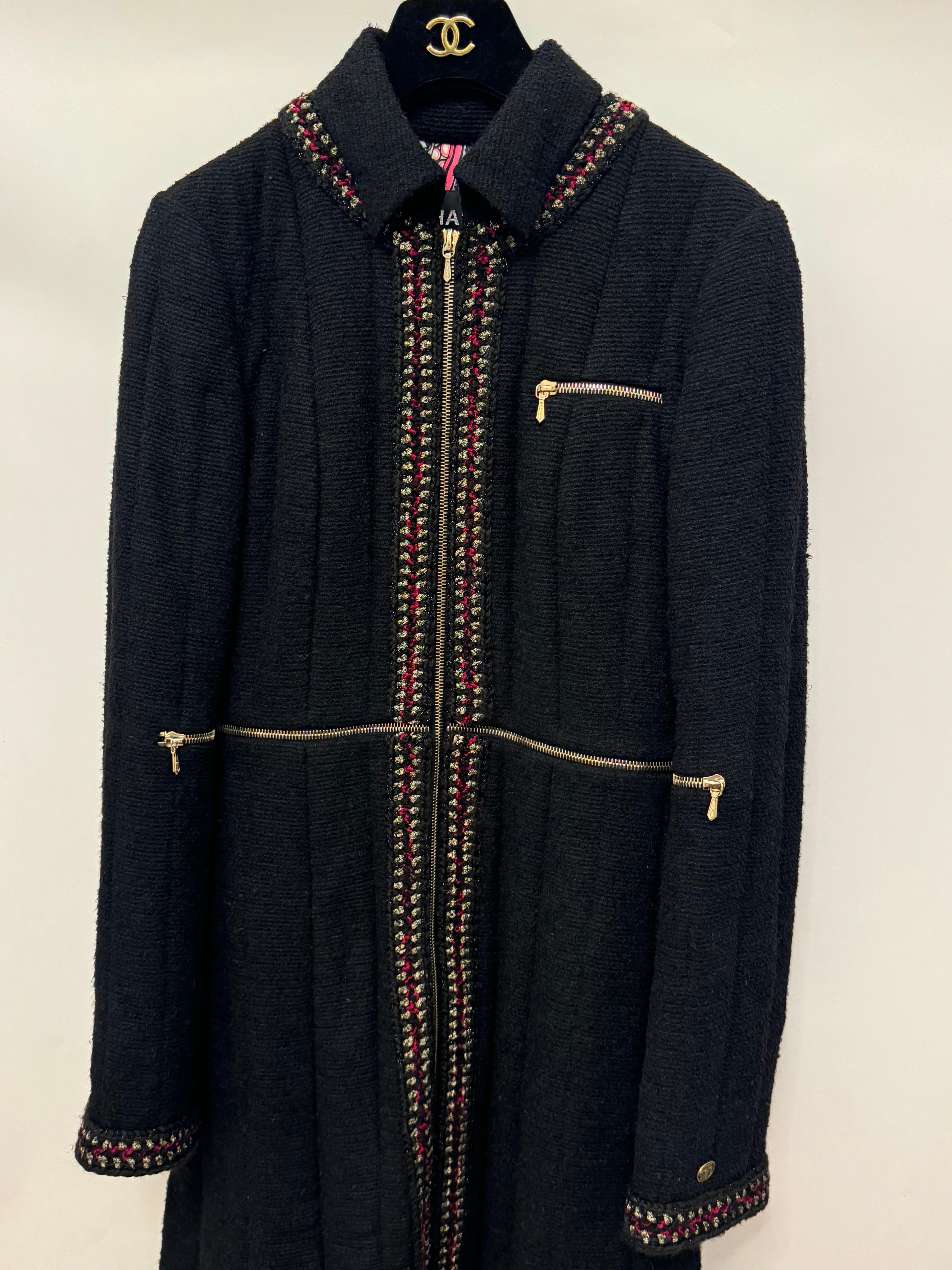 Chanel Métiers d'art Paris Shanghai manteau du défilé pré automne 2010 par Karl Lagerfeld en vente 10