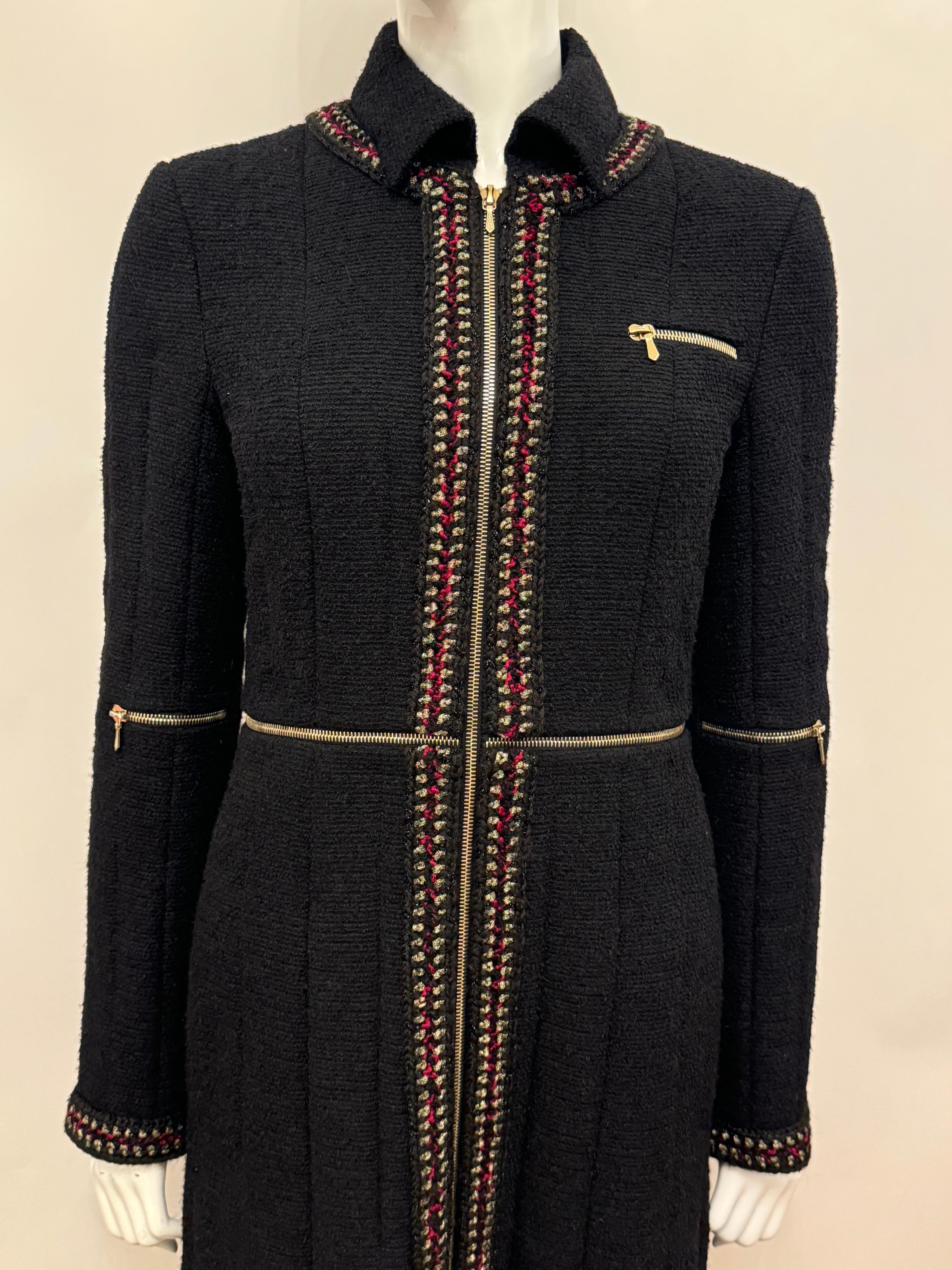 Chanel Métiers d'art Paris Shanghai manteau du défilé pré automne 2010 par Karl Lagerfeld en vente 11