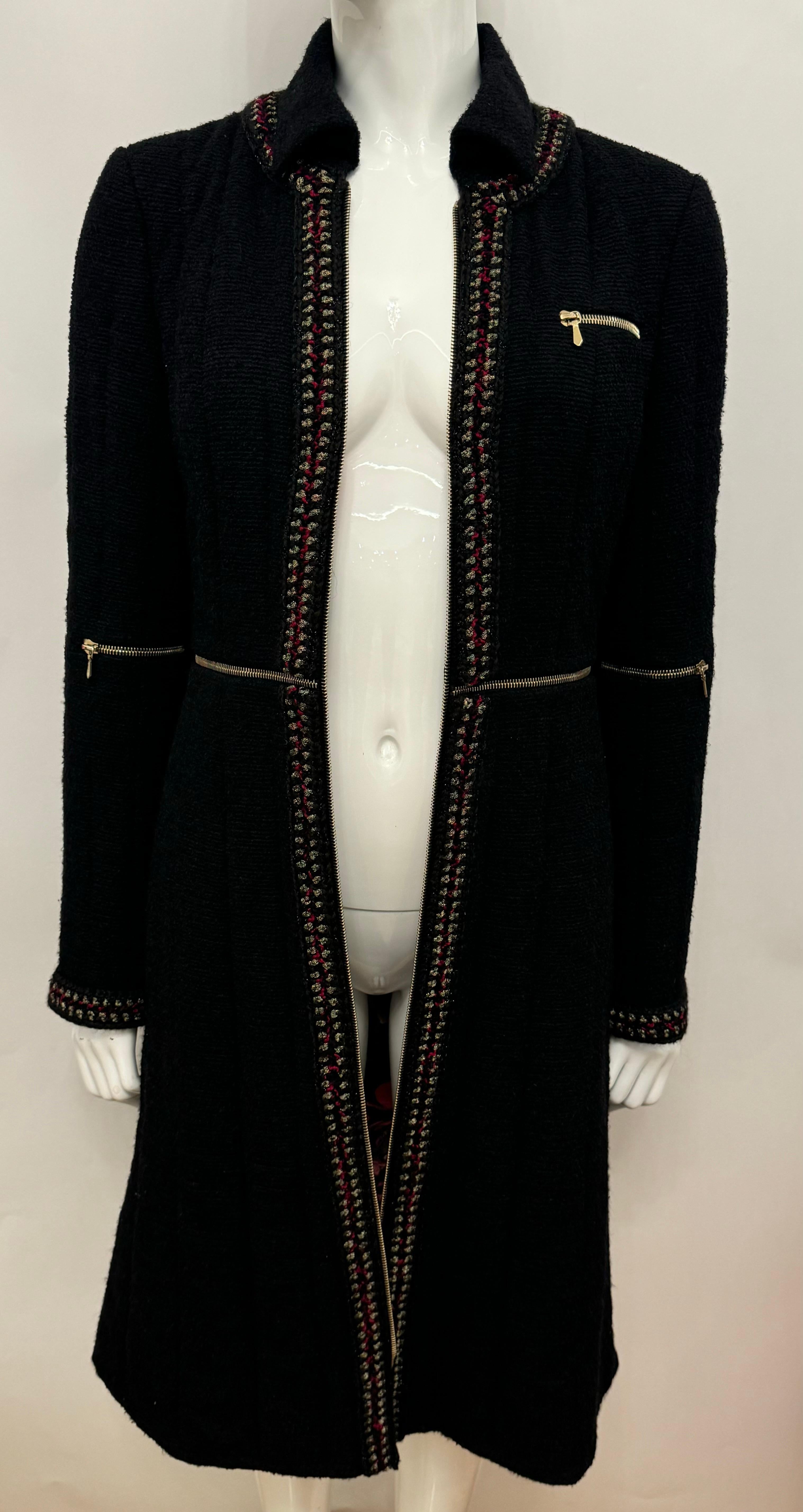 Chanel Métiers d'art Paris Shanghai manteau du défilé pré automne 2010 par Karl Lagerfeld en vente 12