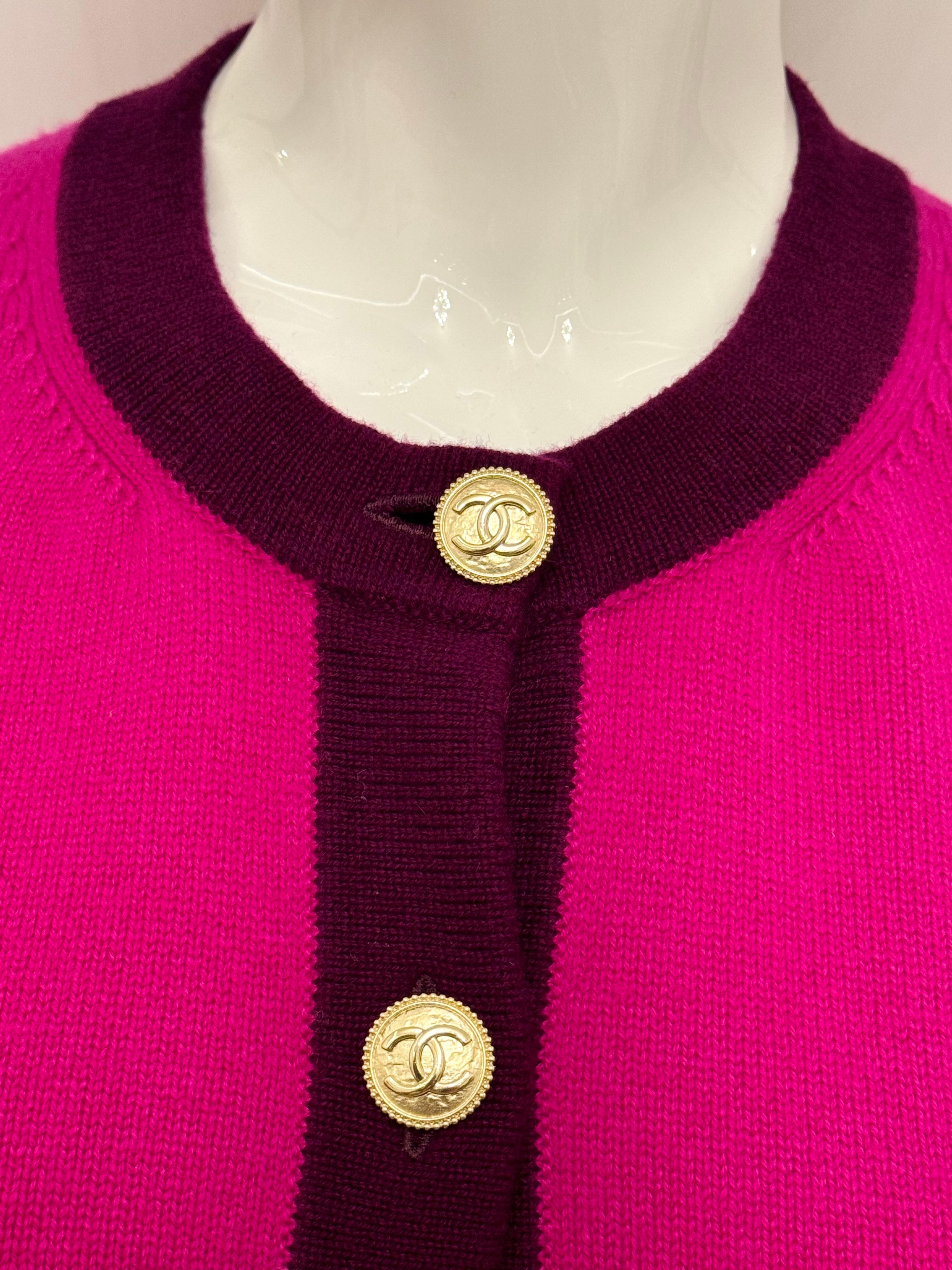 Chanel métiers d'art Pre Fall 2020 runway cardigan en vente 5