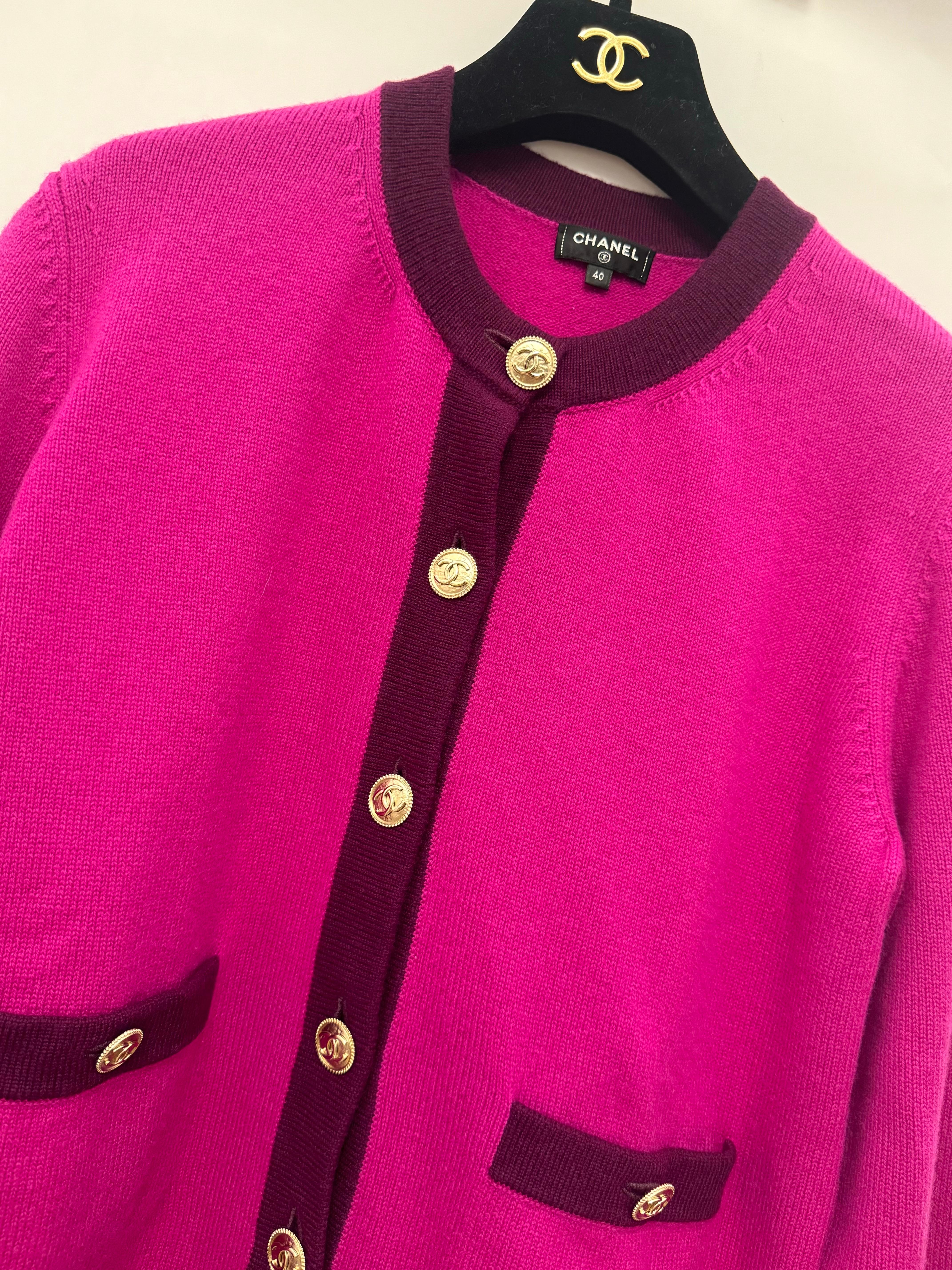 Chanel métiers d'art Pre Fall 2020 runway cardigan en vente 3