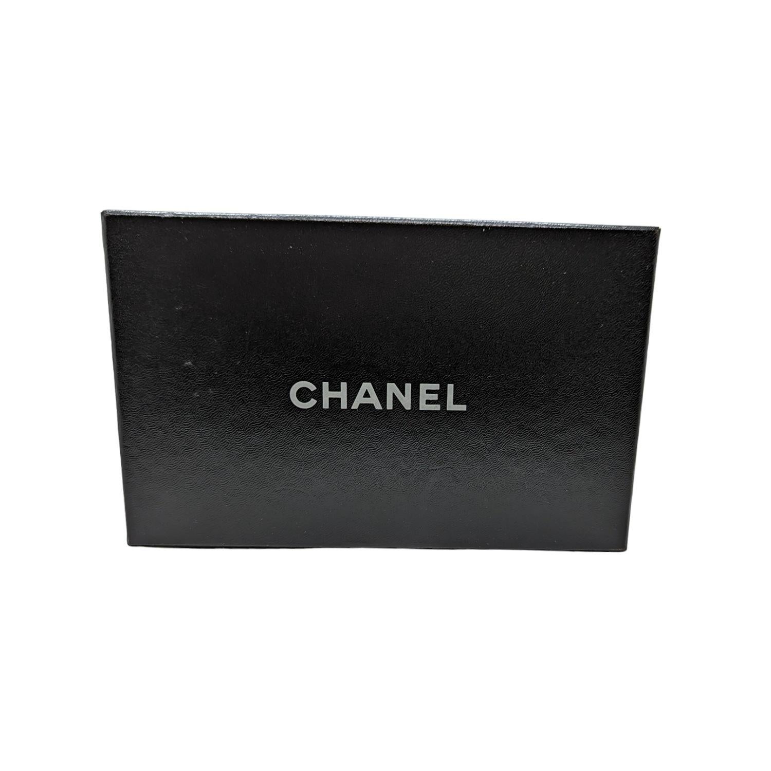 Chanel Micro Chocolate Bar Coco Mark Long Wallet For Sale 4