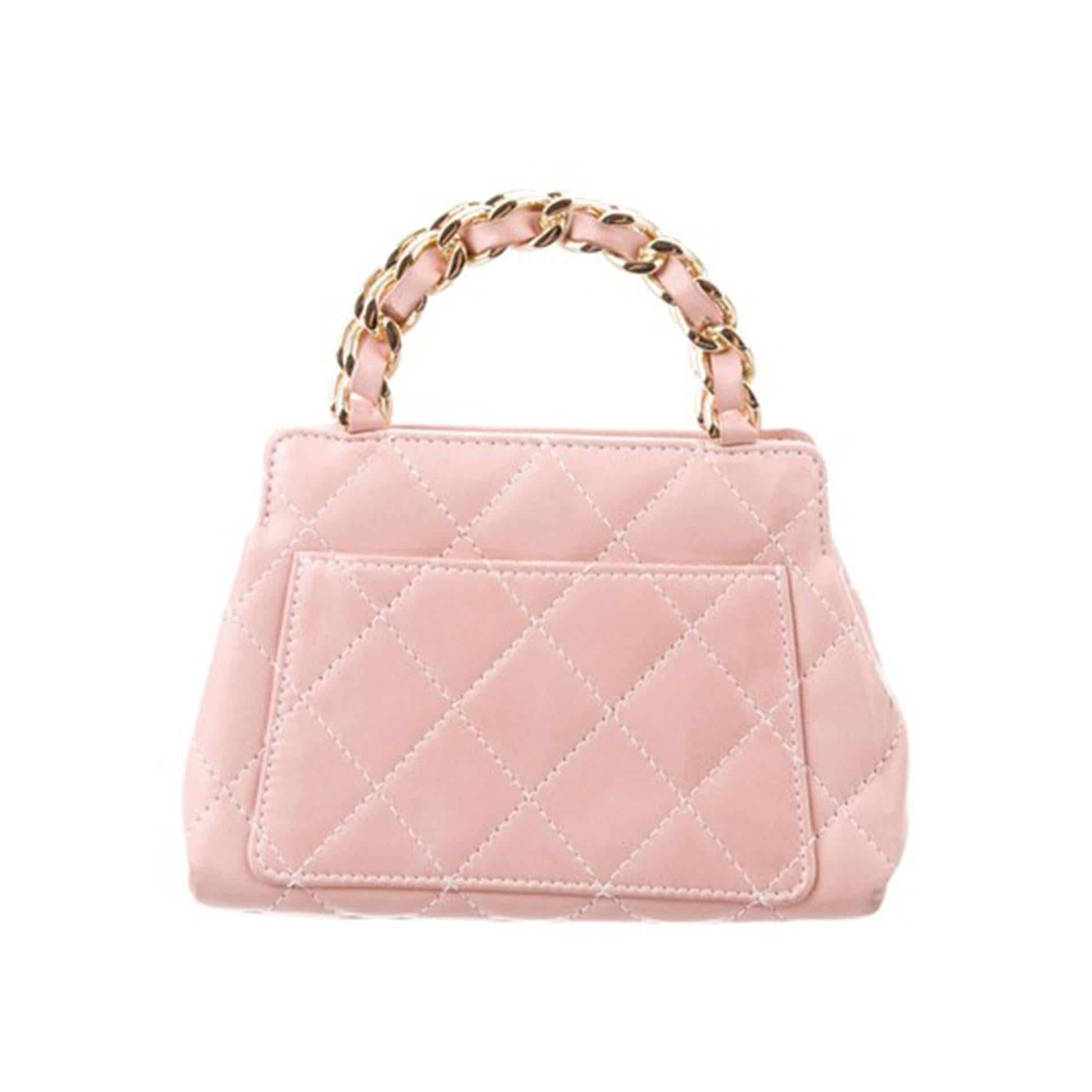 Ladies Clutch/Hand/Shoulder Bag-Baby Pink with Sequins><Free> P&P 2UK>>1st Class