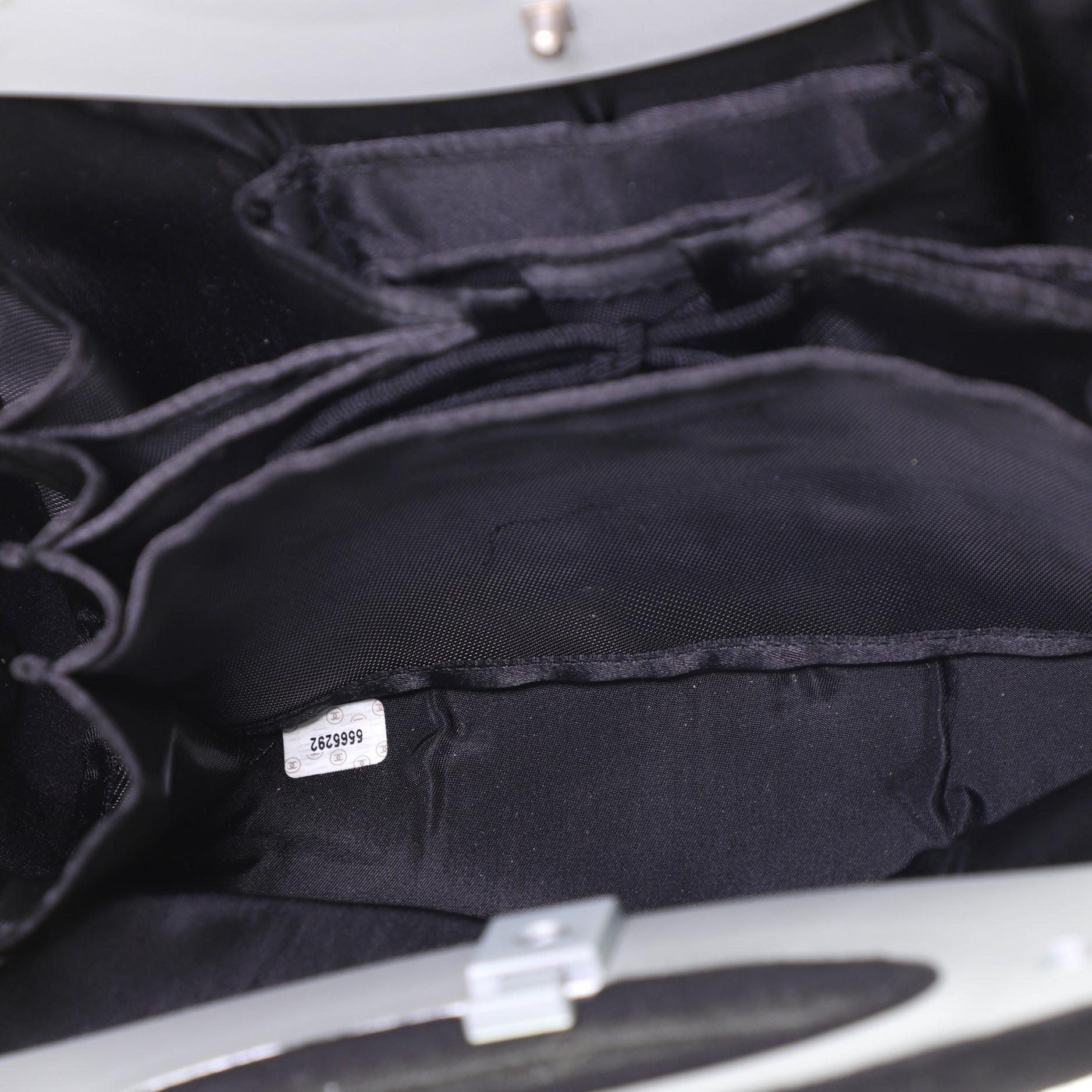 Black Chanel Millennium 2005 Bag Jersey