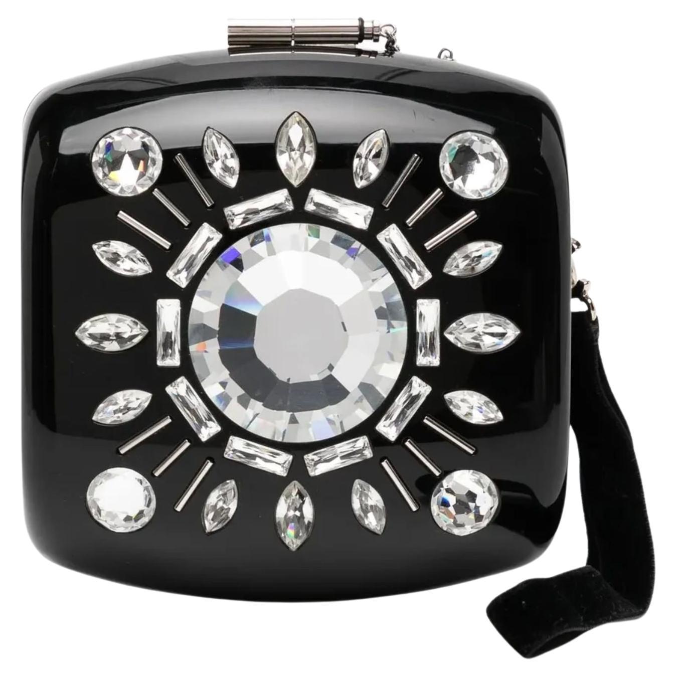 Chanel - Pochette Minaudière Jewell - Résine noire