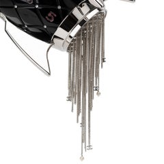 Chanel Minaudière Limited Edition Coco Space Rocket Silver-Tone Hardware