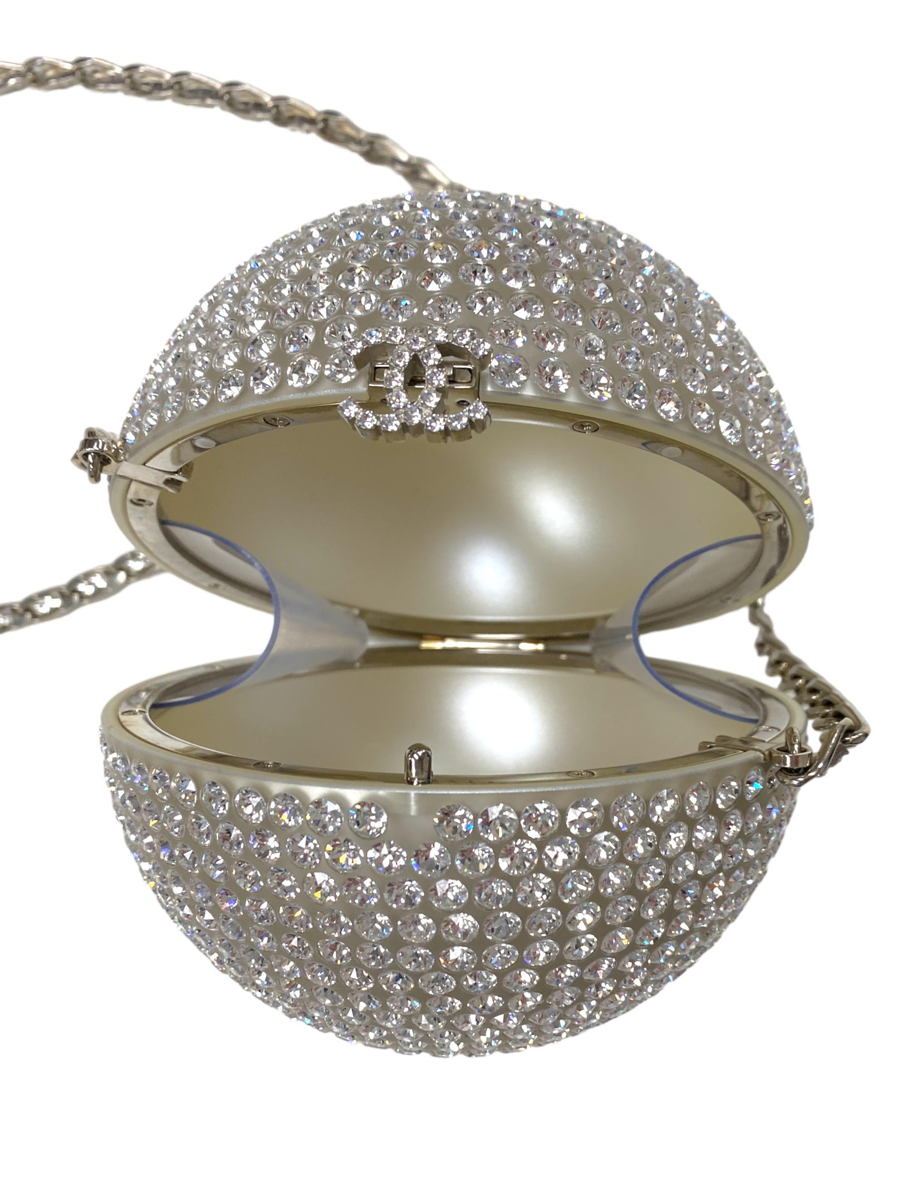 Chanel Minaudière Limited Edition Crystal Ball Evening Clutch 6