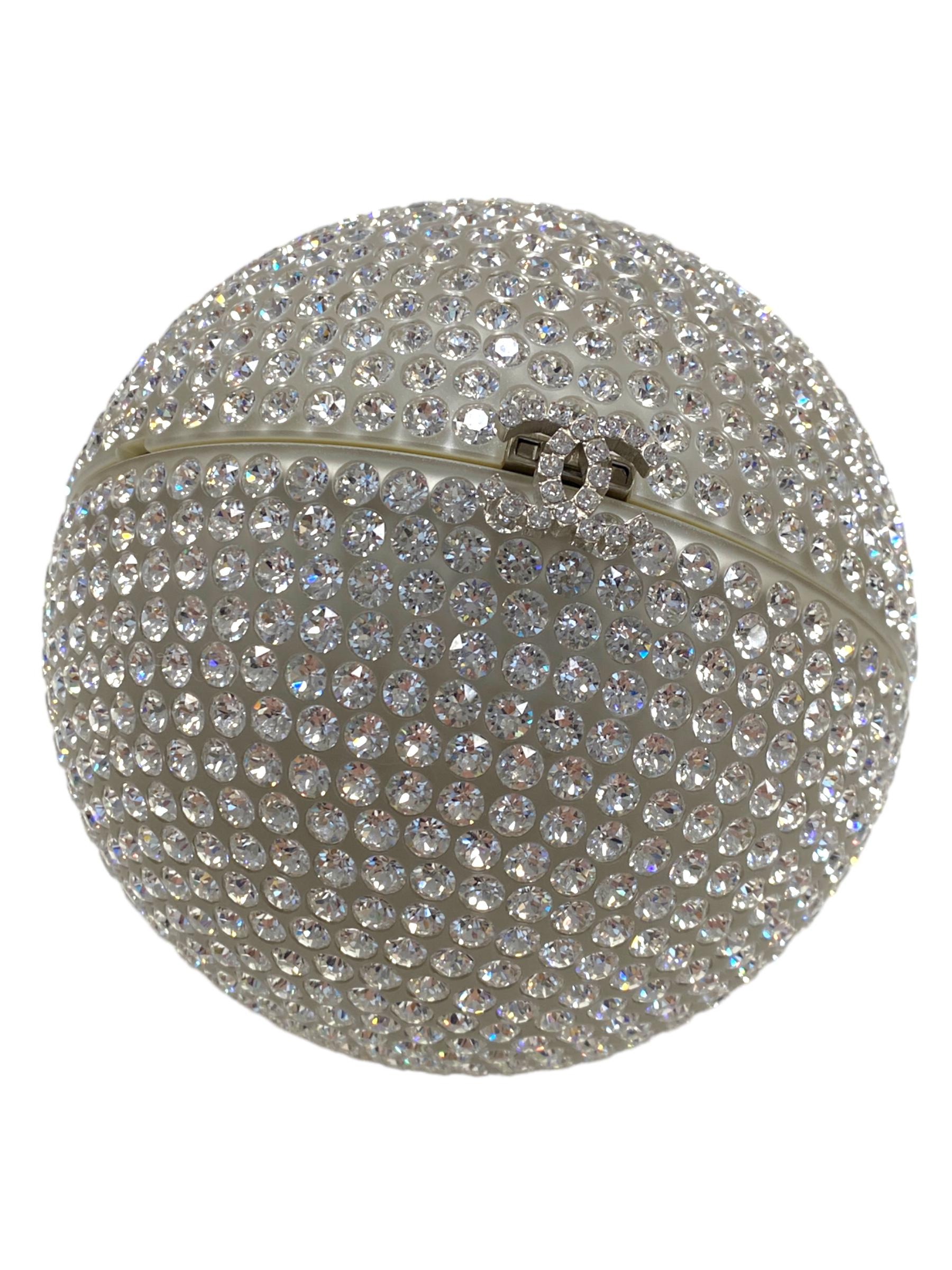 Chanel Minaudière Limited Edition Crystal Ball Evening Clutch 8