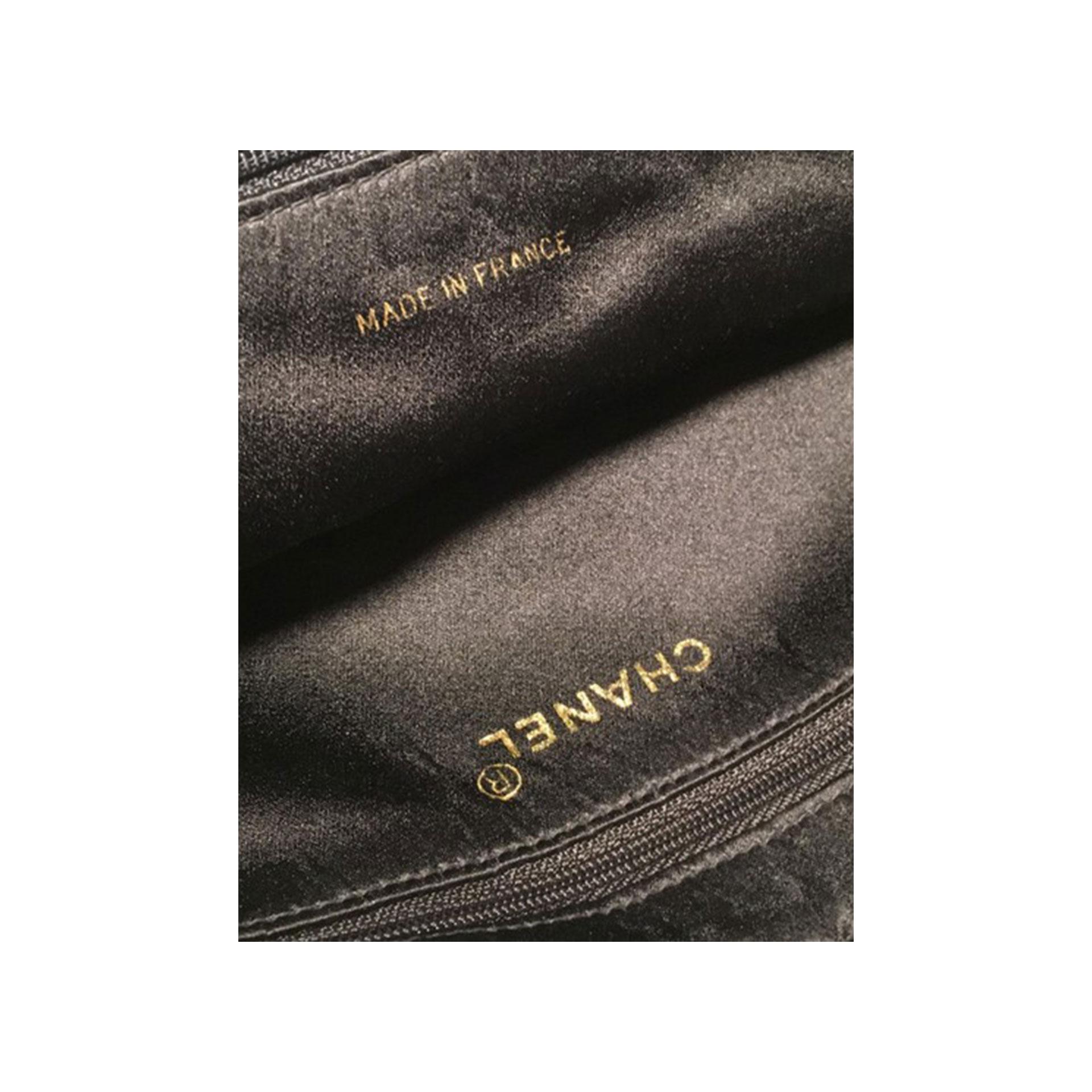 Chanel Minaudière Micro Mini Woven Chain Black Satin Satchel For Sale 7