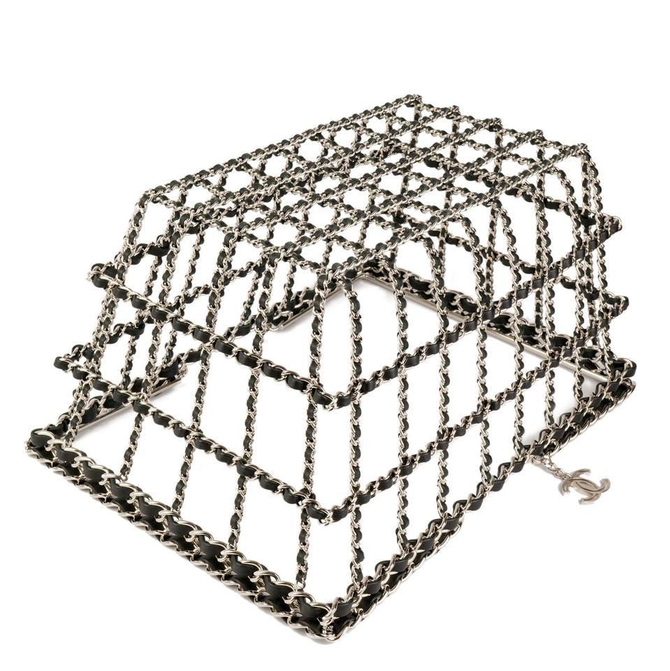 Chanel Minaudière Supermarket Grocery Basket Chain Collector's Runway Tote In Excellent Condition In Miami, FL