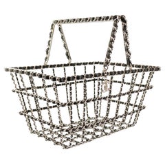 Chanel Minaudière Supermarket Grocery Basket Chain Collector's Runway Tote