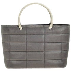 CHANEL Mini Bag in Dark Gray Lurex.