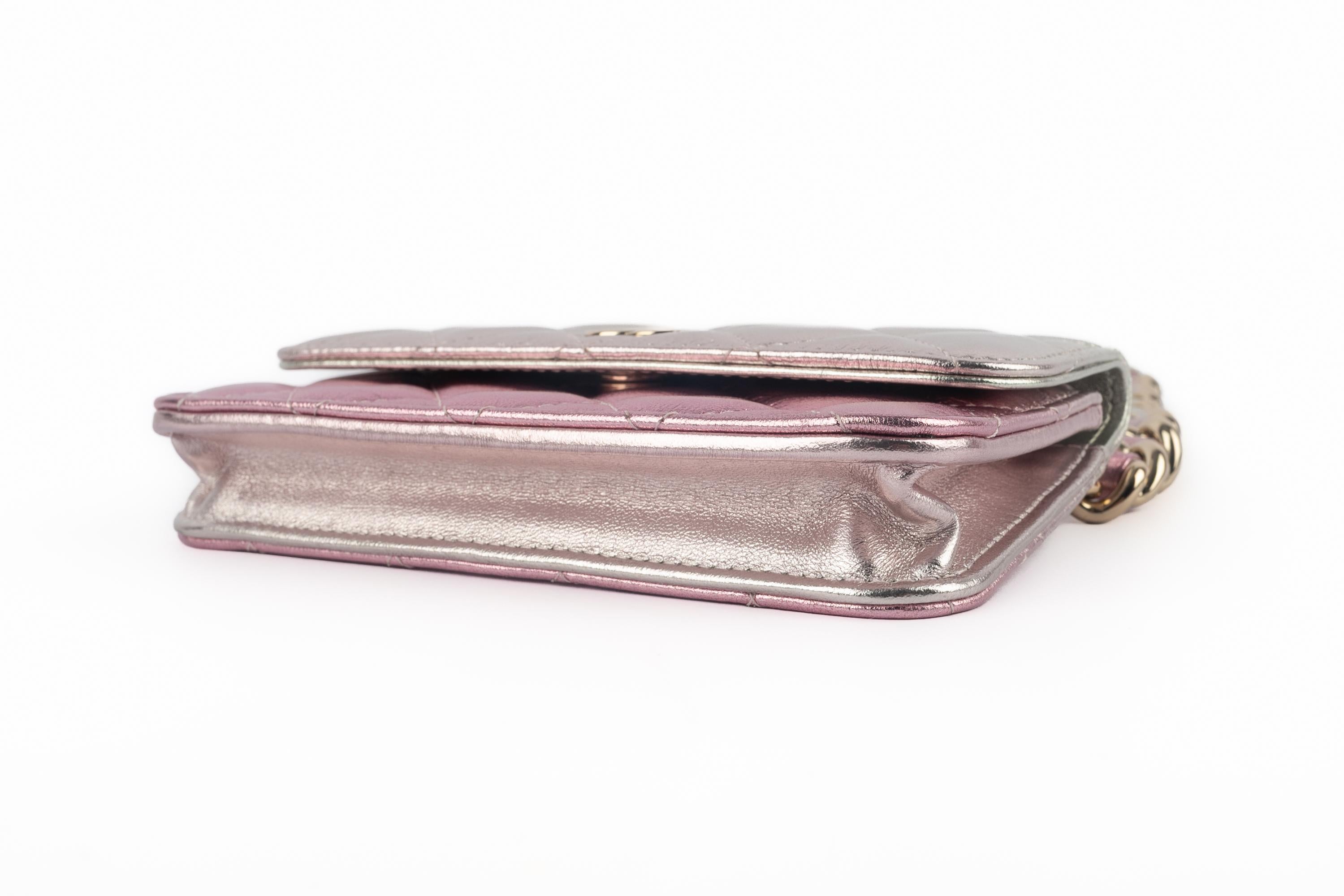 Chanel mini bag 'Wallet-on-Chain' 2021 Pour femmes en vente