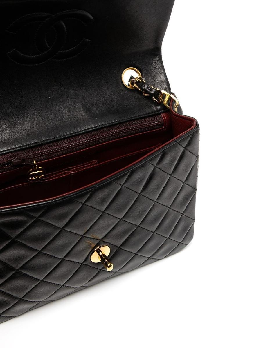 Black Chanel Mini Classic Square Flap Bag