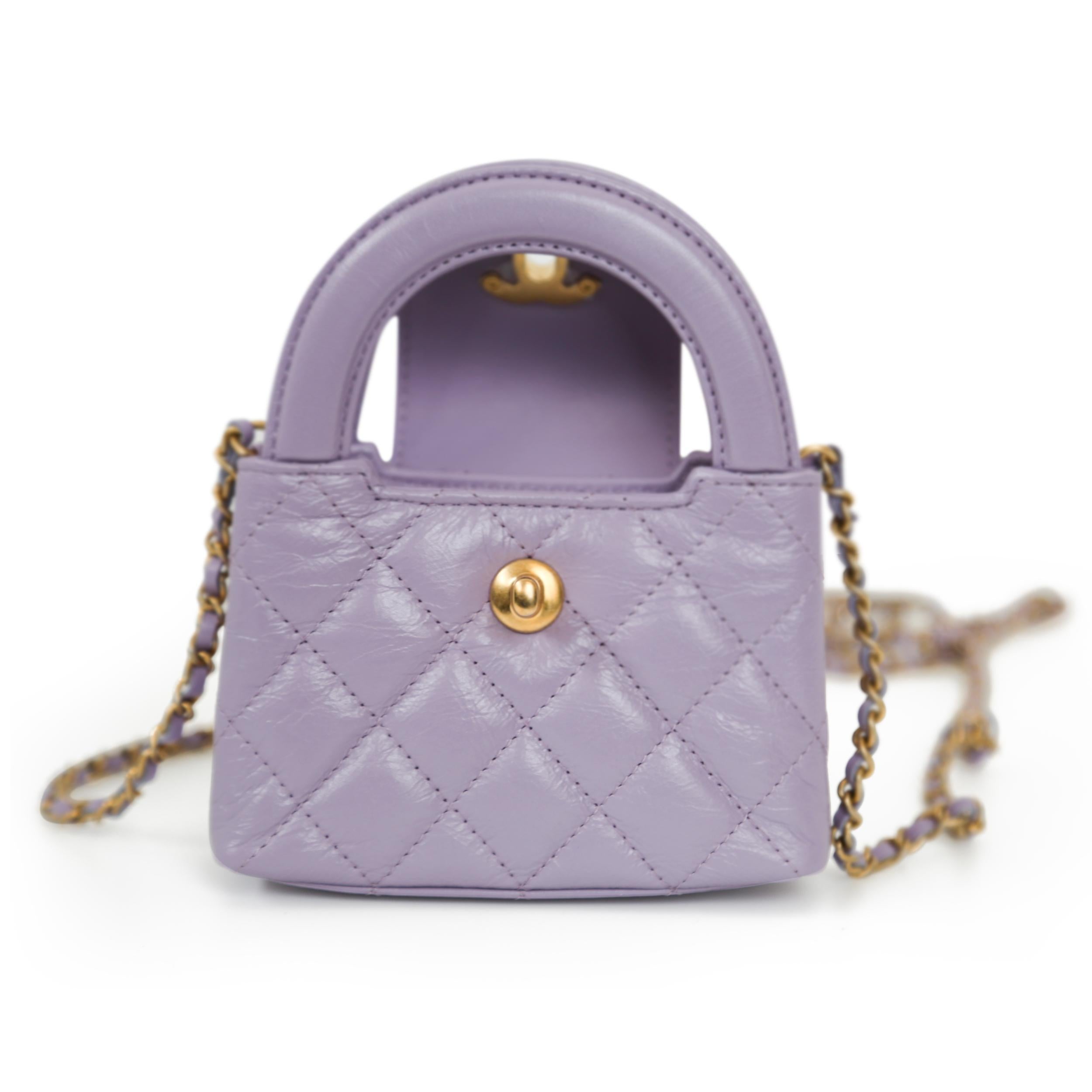 Chanel Mini Kelly Shopping bag In New Condition For Sale In London, GB