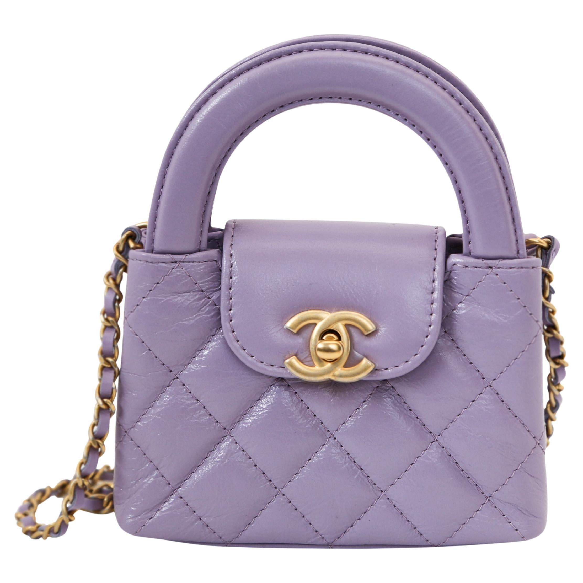Chanel Mini Kelly Shopping bag For Sale