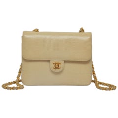 Chanel Mini Lizard Handbag, 1990s