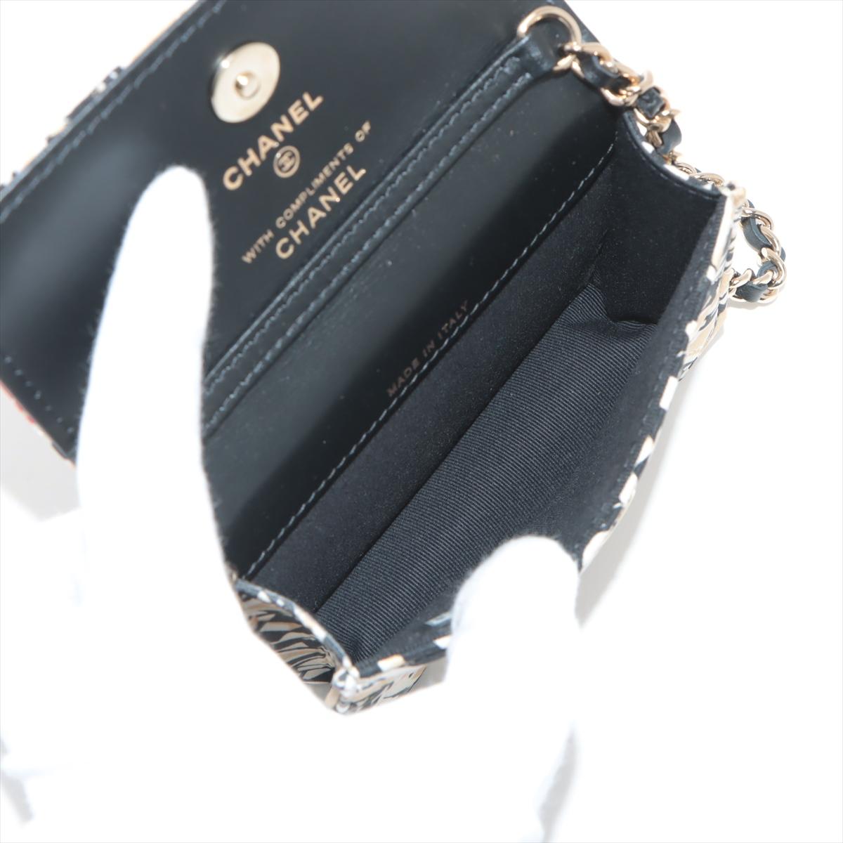 Chanel Mini Matelasse Racer Flag Single Flap Single Chain Bag Beige 3