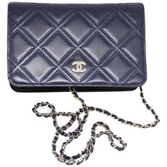 Chanel Mini Navy Flap Bag Limited Edition