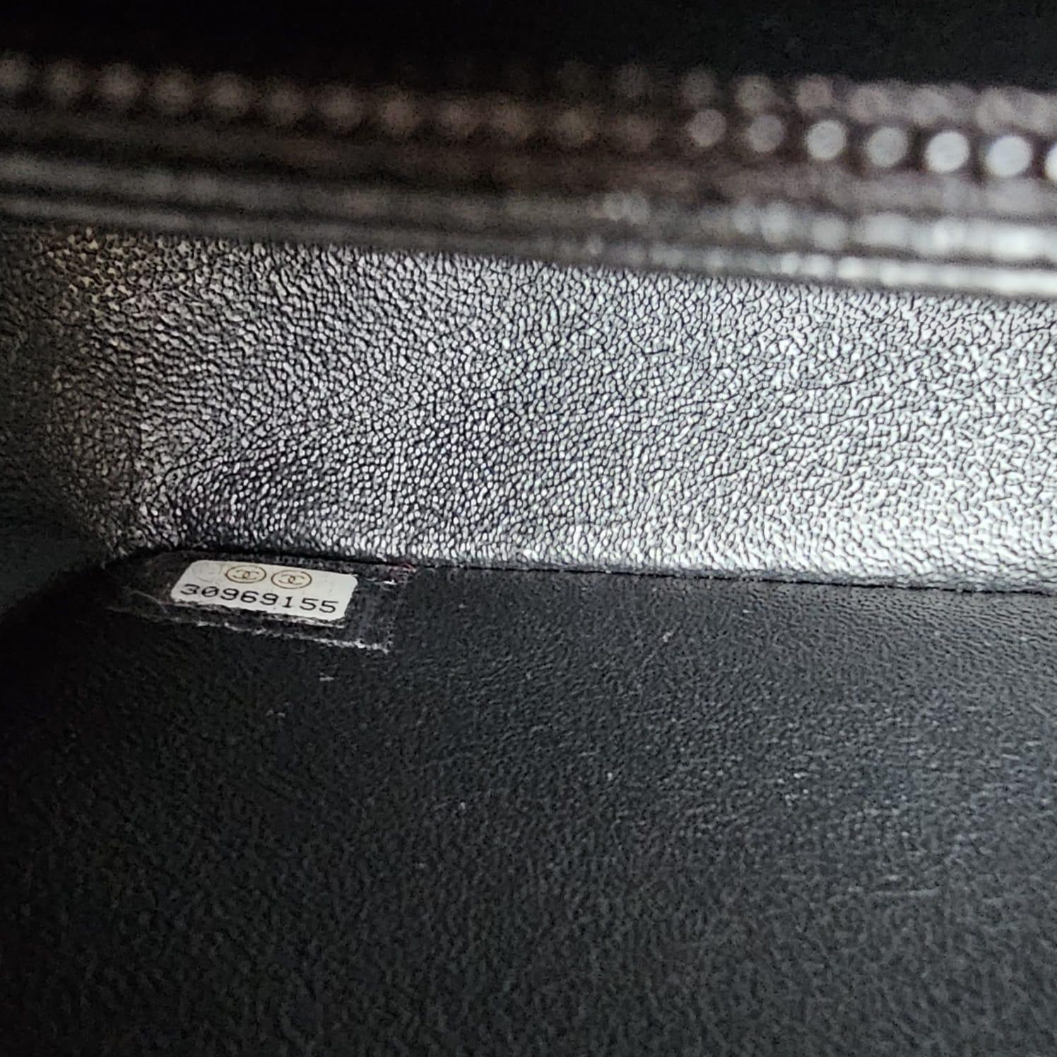 Chanel Mini Rectangle Black Lambskin Charm Flap Bag 3