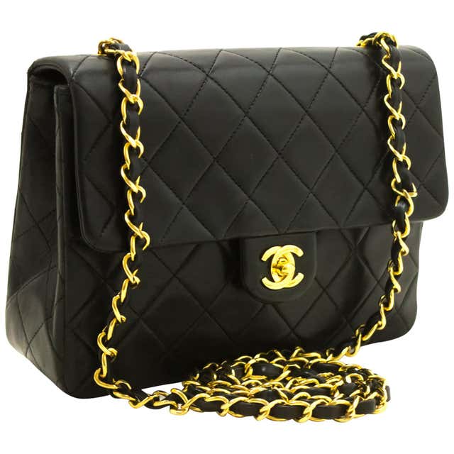 CHANEL Caviar Wallet On Chain WOC Black Shoulder Bag Crossbody at 1stdibs