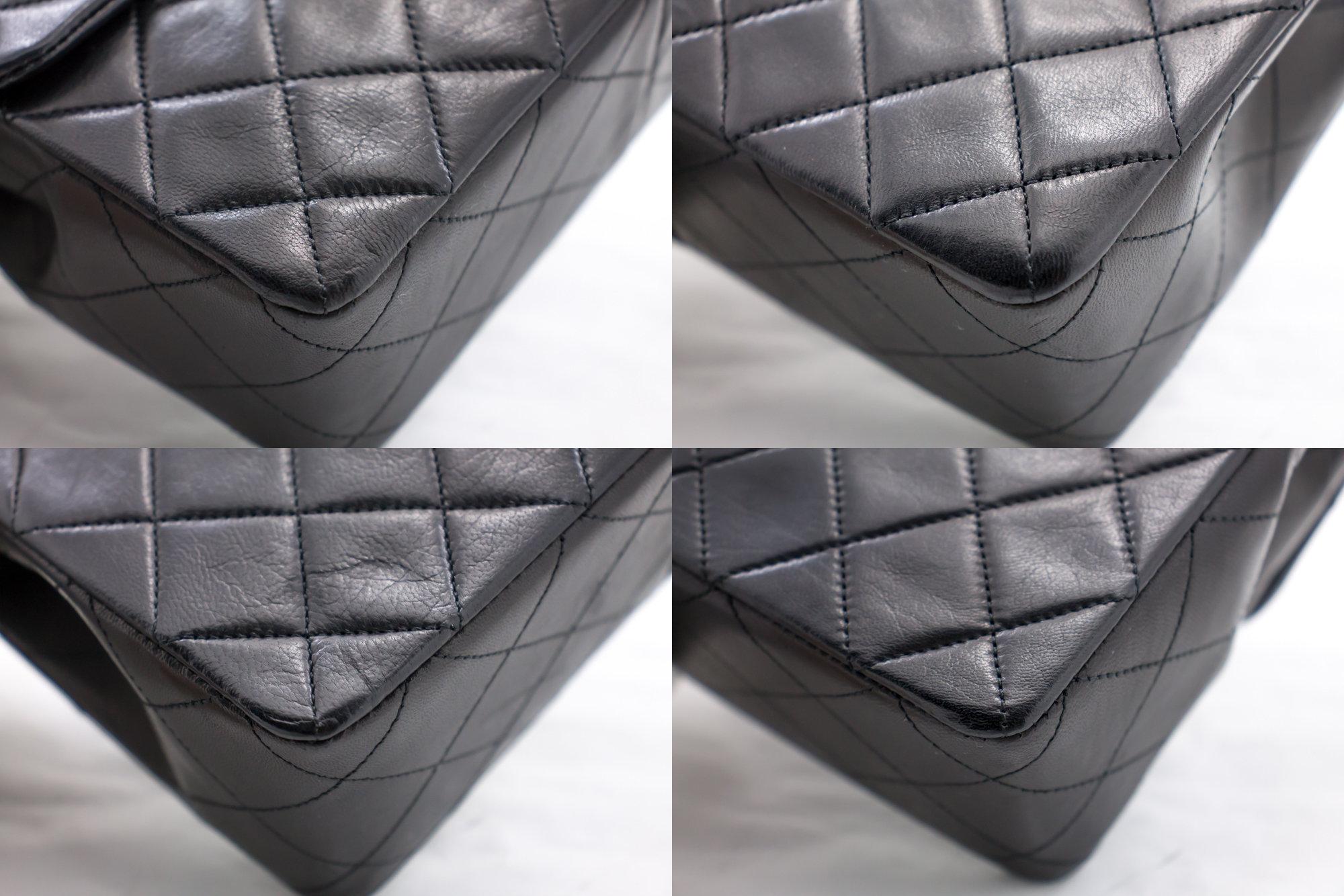 CHANEL Mini Square Small Chain Shoulder Crossbody Bag Black Quilt In Good Condition In Takamatsu-shi, JP
