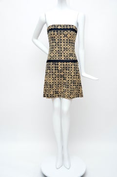 Chanel Mini Stretch Body Skin Tight Dress Size 34 Seen On Kylie Jenner