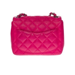 Chanel Mini Timeless Shoulder bag in Pink caviar quilted leather, SHW