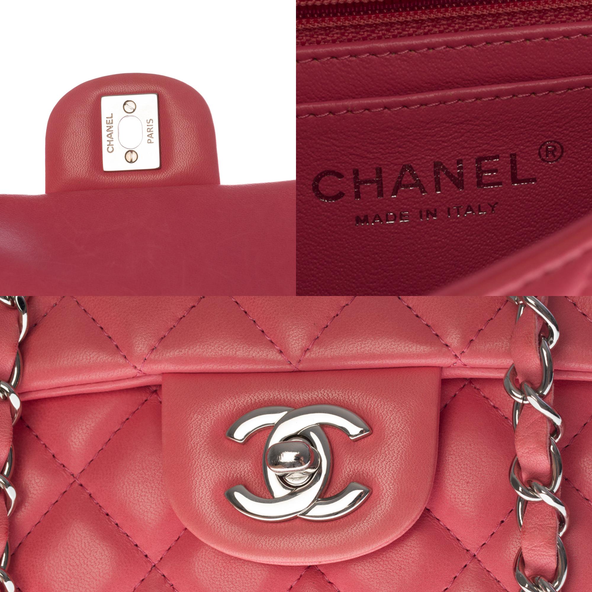 chanel pink quilted caviar leather timeless shoulder bag