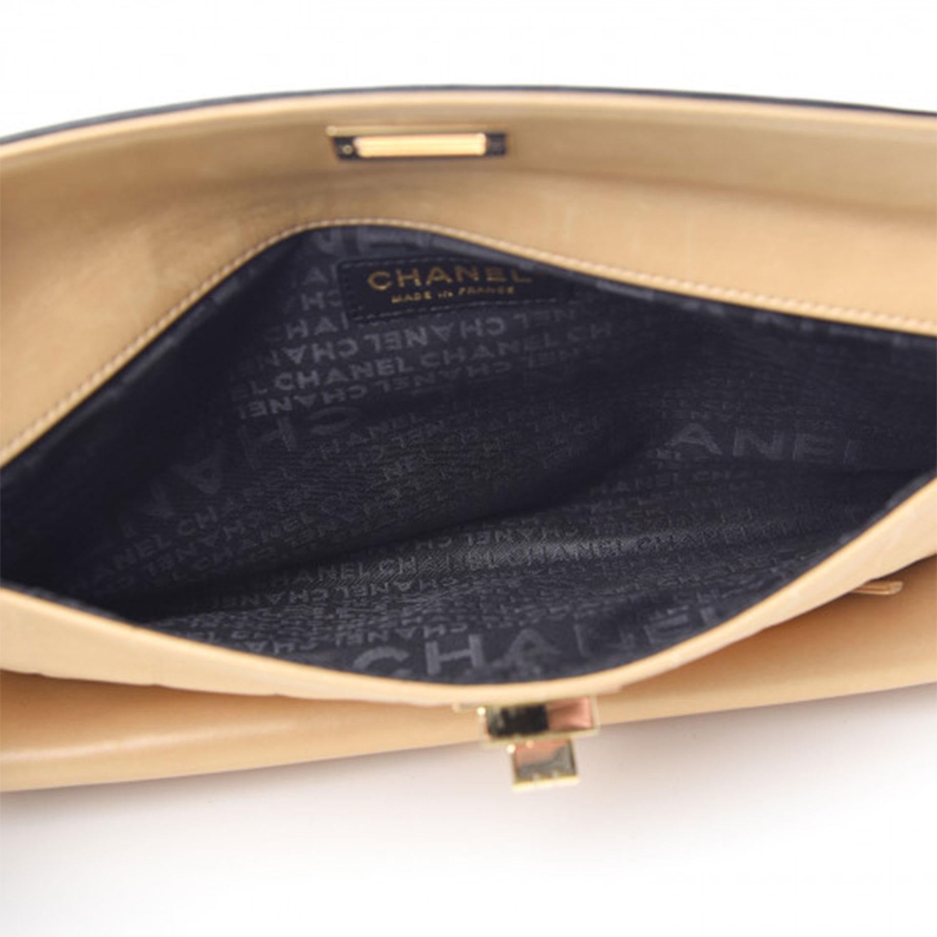 Chanel Mini Two Tone Double Flap Mademoiselle Reissue Satchel For Sale 3