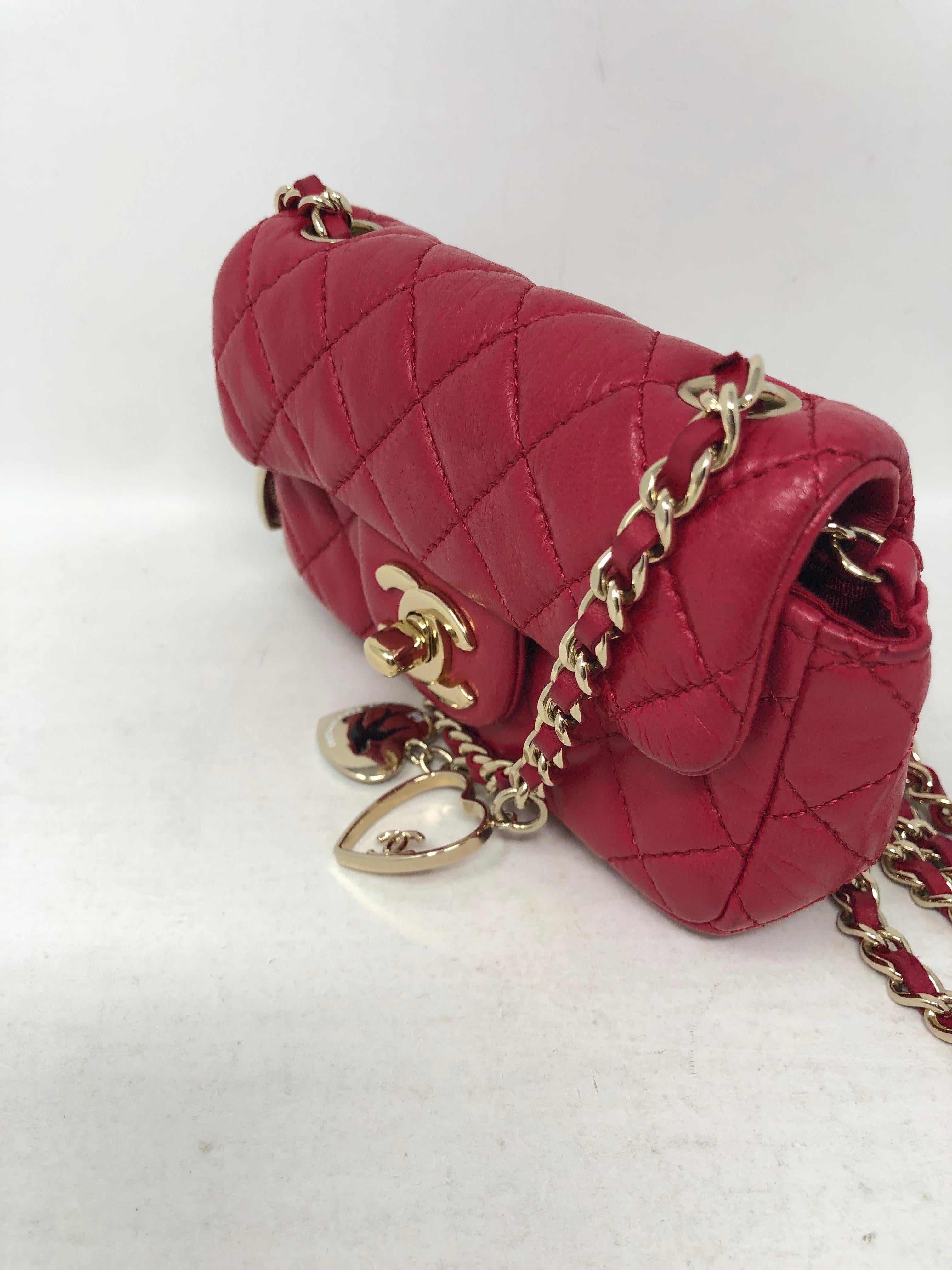 Brown Chanel Mini Valentine's Bag