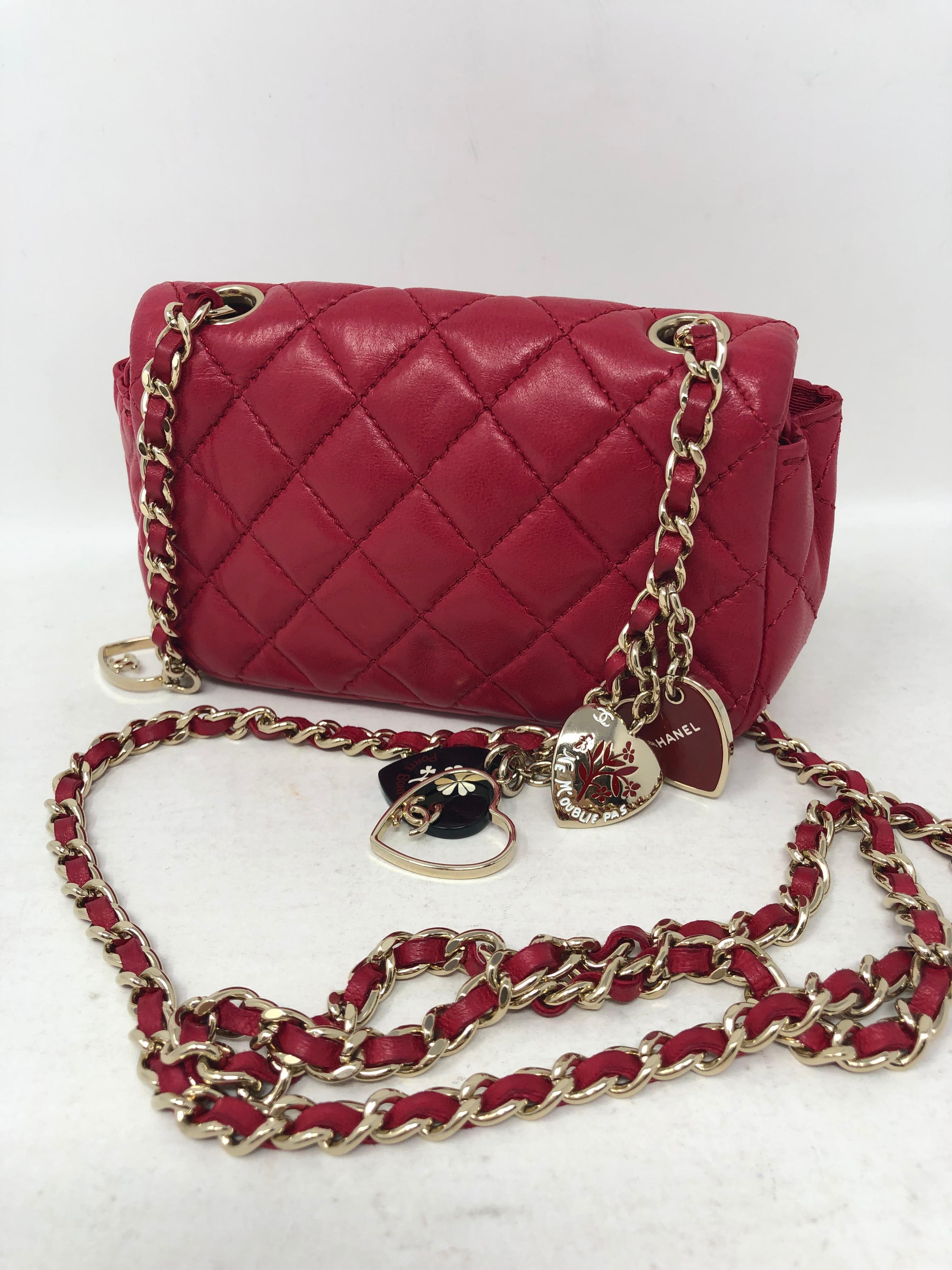 Women's or Men's Chanel Mini Valentine's Bag