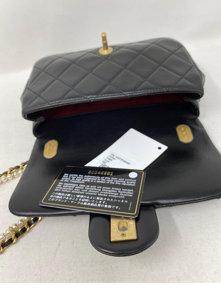 Chanel Mini with Pearls Crossbody Bag at 1stDibs chanel mini