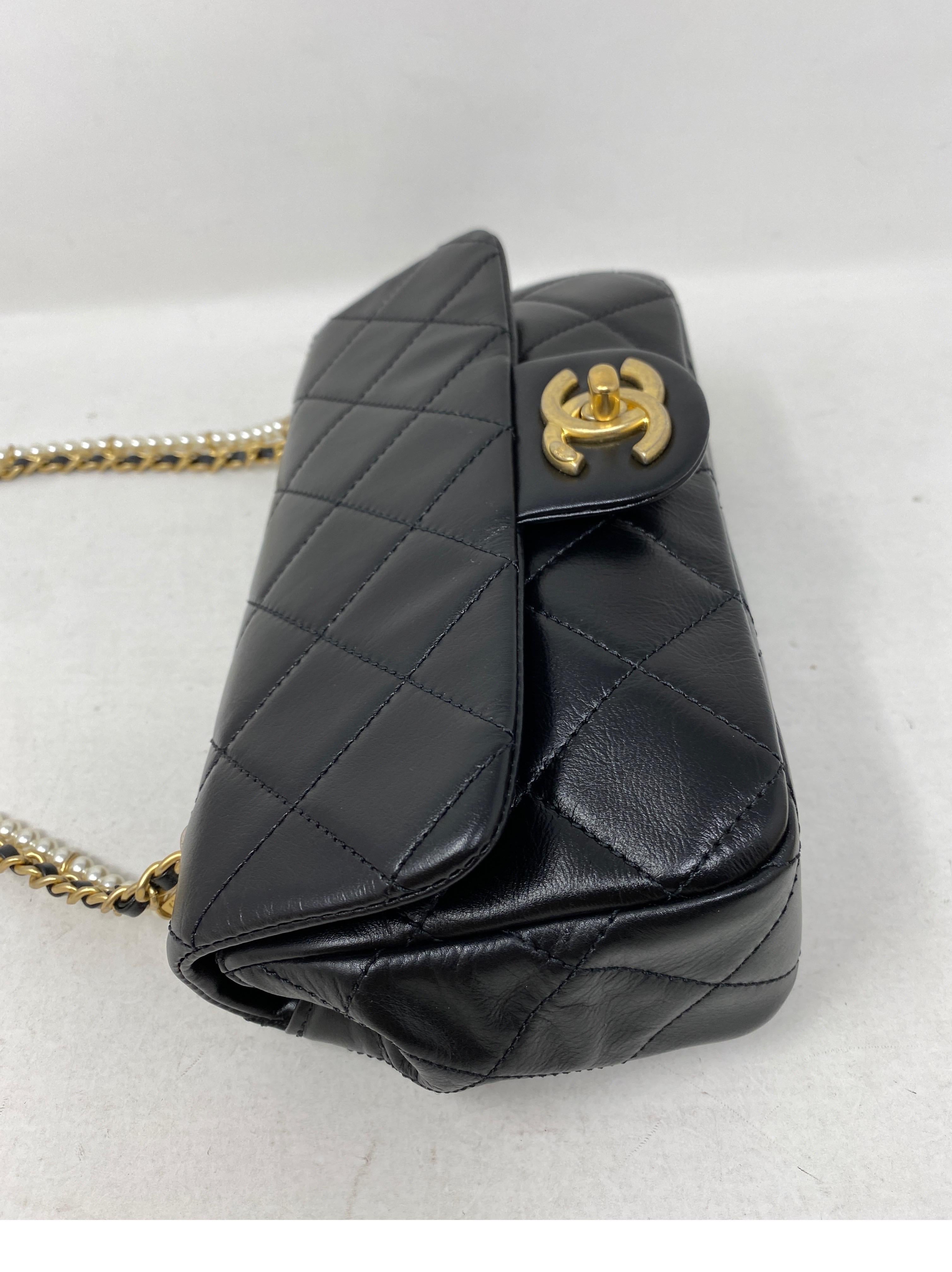 Women's or Men's Chanel Mini with Pearls Crossbody Bag
