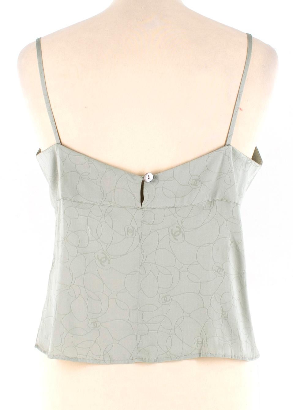 mint green camisole