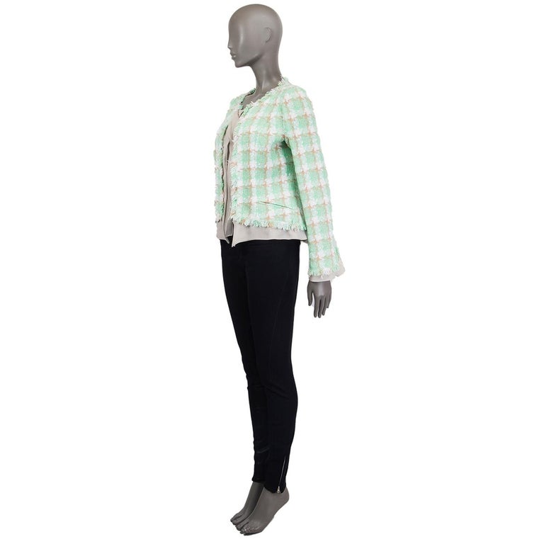 Short vest Chanel Green size 38 FR in Cotton - 33948964