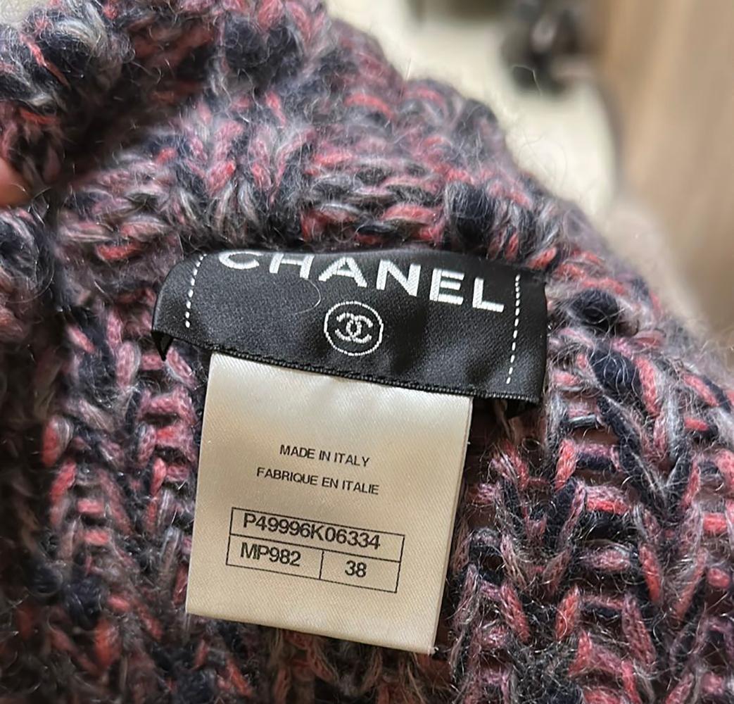 Chanel Miroslava Duma Style New Oversized Coat For Sale 6