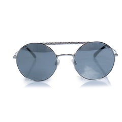 Chanel, mirrored round sunglasses