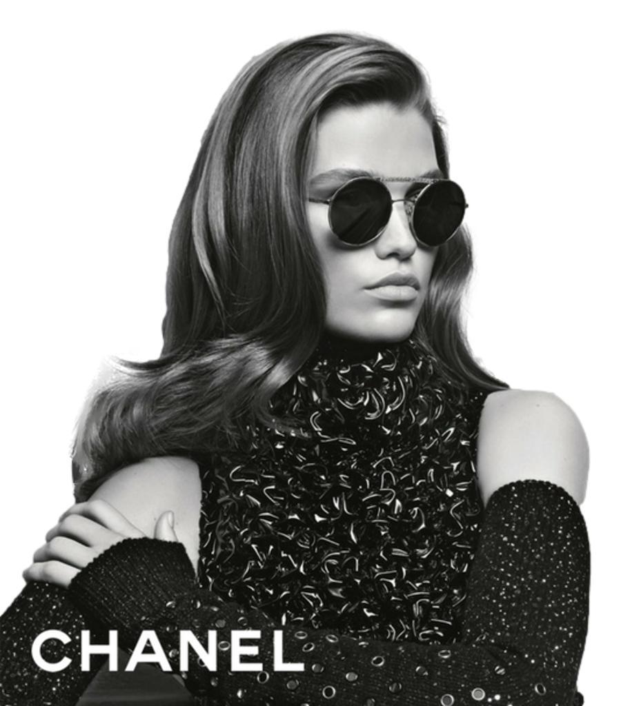 Chanel Mirrored Round Sunglasses For Sale 4
