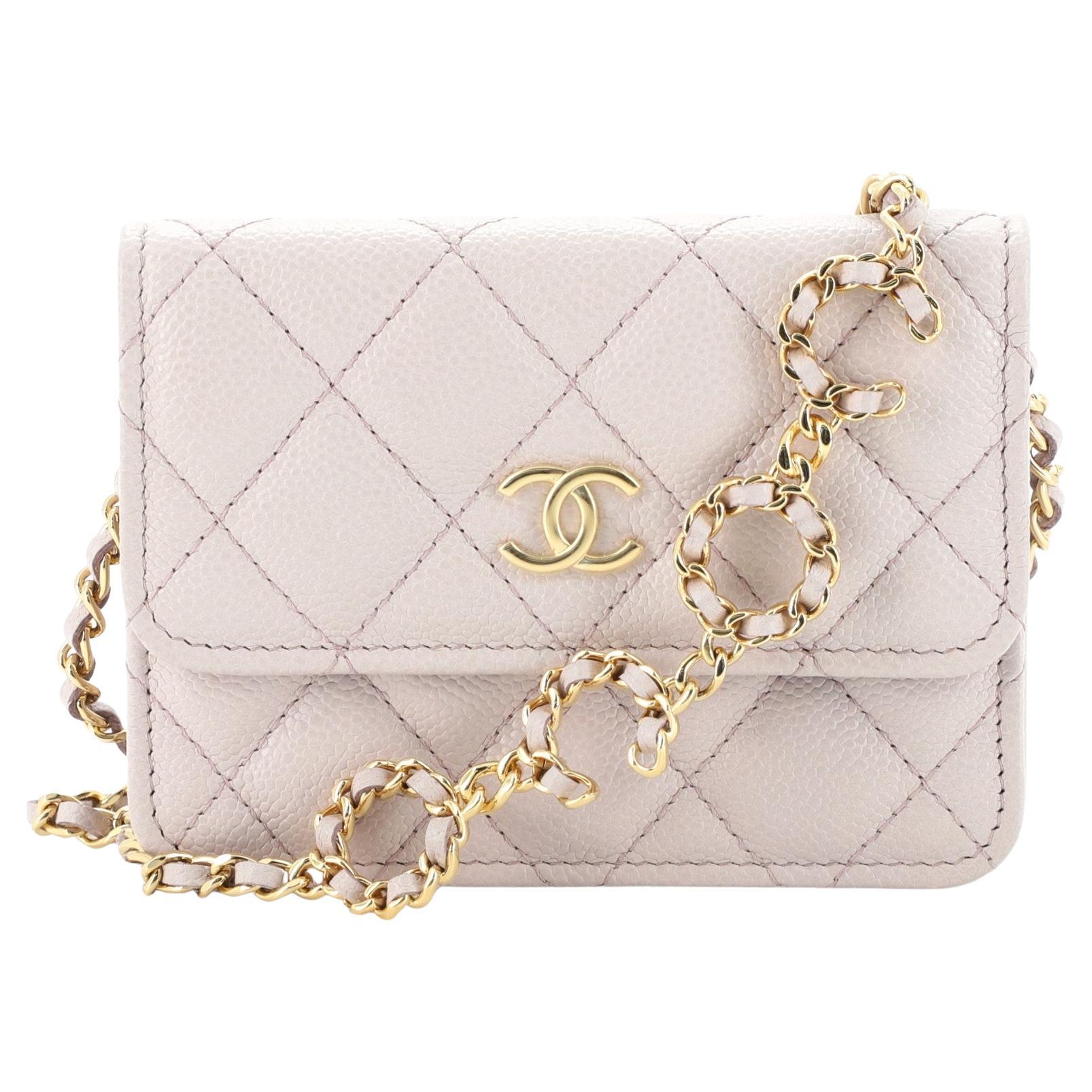 Chanel Deauville Zip Around Wallet Raffia Long at 1stDibs