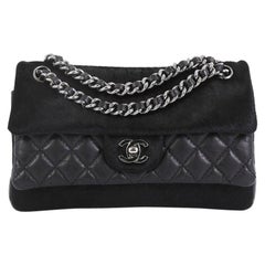 Chanel Miss Pony Double Flap Bag Quilted Aged Calfskin and Pony Hair Medium