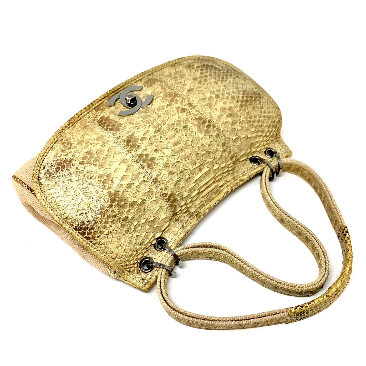 snakeskin bag